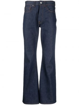 Priliehavé džínsy s rovným strihom Acne Studios modrá