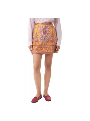 Mini spódniczka Antik Batik pomarańczowa