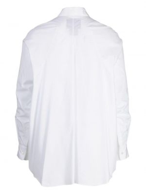 Bavlněná košile Fumito Ganryu bílá