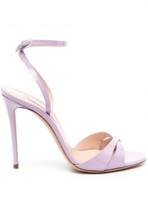 Sandale din piele Casadei violet