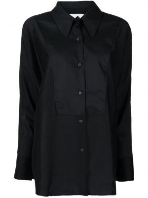 Skaidri marškiniai Goodious juoda