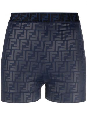 Biker shorts Fendi blå