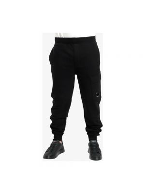 Pantalones cargo de algodón con bolsillos C.p. Company negro