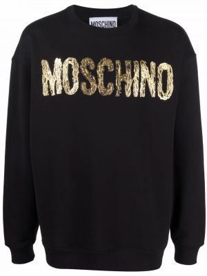 Sweatshirt Moschino svart