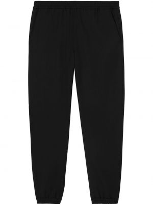 Pantalon de joggings en laine Burberry noir