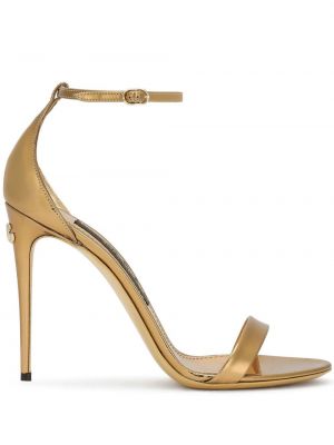Sandalai Dolce & Gabbana auksinė