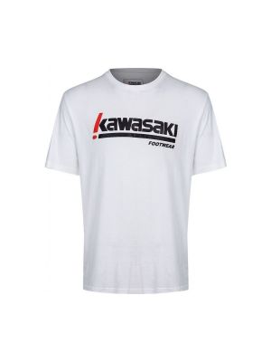 Tričko s krátkými rukávy Kawasaki bílé