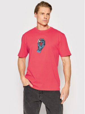 T-shirt Volcom rouge