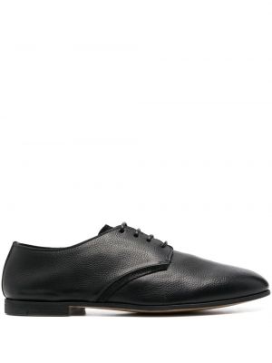 Кожени обувки в стил дерби Premiata черно