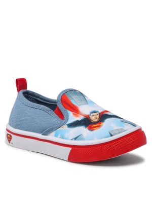 Sandále Superman modrá
