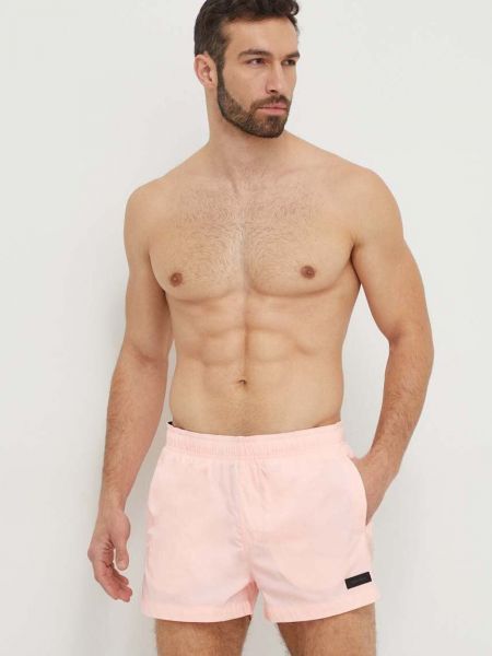 Szorty Calvin Klein różowe