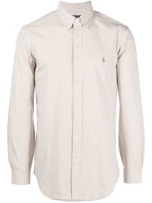 Medvilninis polo marškinėliai Polo Ralph Lauren pilka