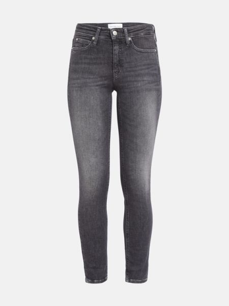 Черные джинсы скинни Calvin Klein Jeans