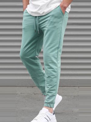 Sportovní kalhoty Madmext zelené