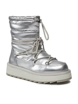 Škornji za sneg Tamaris srebrna