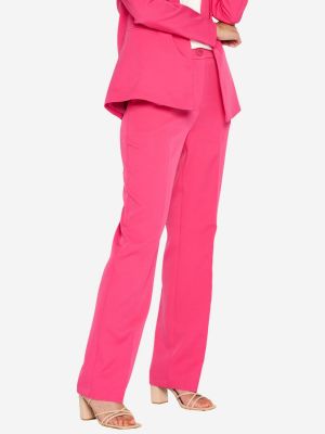 Широки панталони тип „марлен“ Lolaliza розово