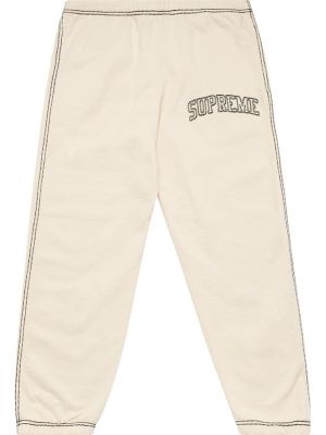 Pantalones de chándal Supreme blanco