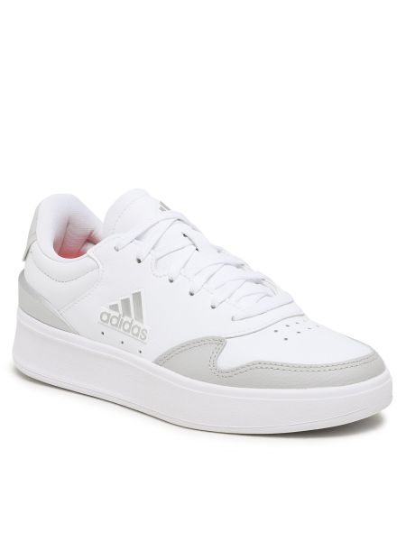 Zapatillas de cuero Adidas Sportswear blanco