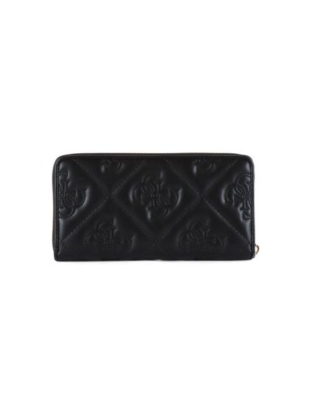 Pikowany portfel Guess czarny