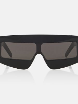 Okulary przeciwsłoneczne bez obcasa Rick Owens czarne