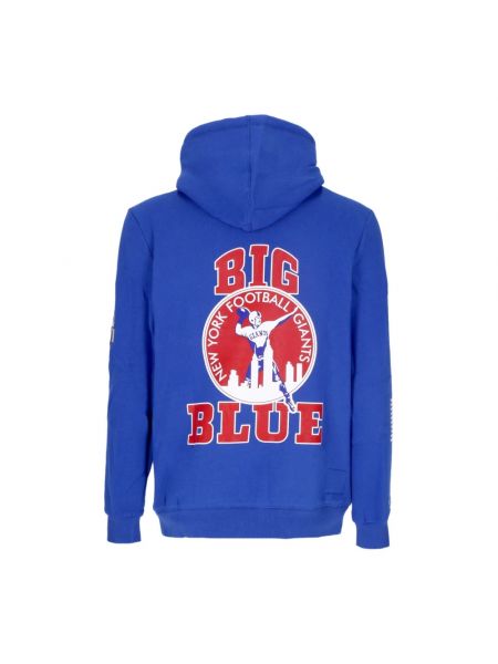 Fleece hoodie Mitchell & Ness blau