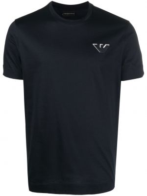 T-skjorte Emporio Armani blå