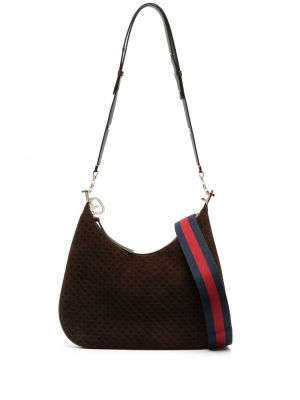 Τσάντα ώμου με σχέδιο Gucci