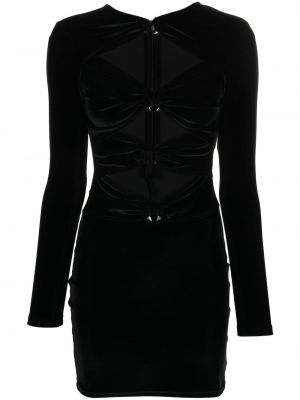 Midi haljina Philipp Plein crna