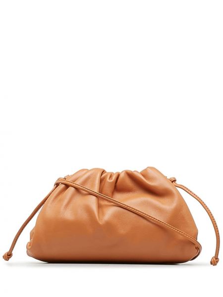 Clutch torbica Bottega Veneta Pre-owned narančasta