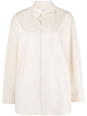 Bavlnená košeľa Lemaire biela