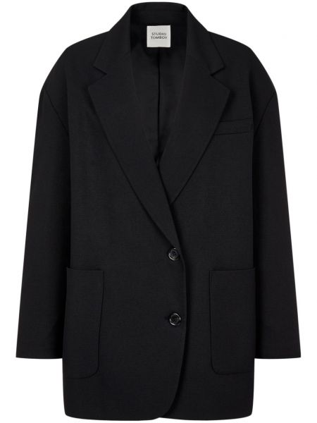 Lang blazer Studio Tomboy sort