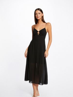 Κοκτέιλ φόρεμα Morgan μαύρο