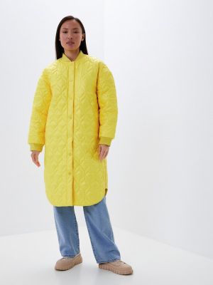 Утепленная куртка Belucci желтая