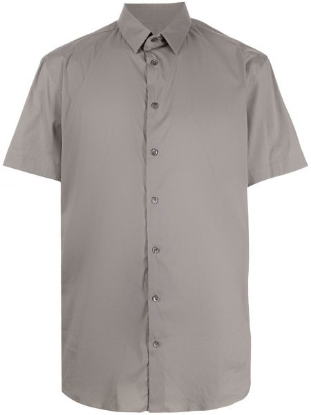 Camisa manga corta Giorgio Armani gris