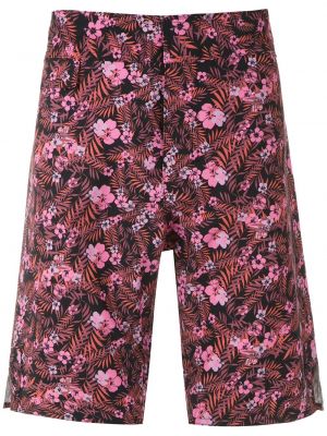 Kratke hlače s cvjetnim printom s printom Amir Slama crna
