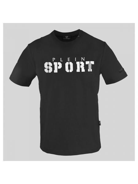 Sportovní tričko s krátkými rukávy Philipp Plein Sport černé