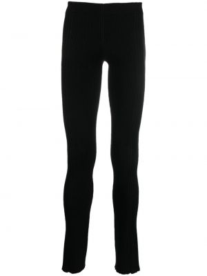 Skinny παντελόνι με χαμηλή μέση Barrow μαύρο