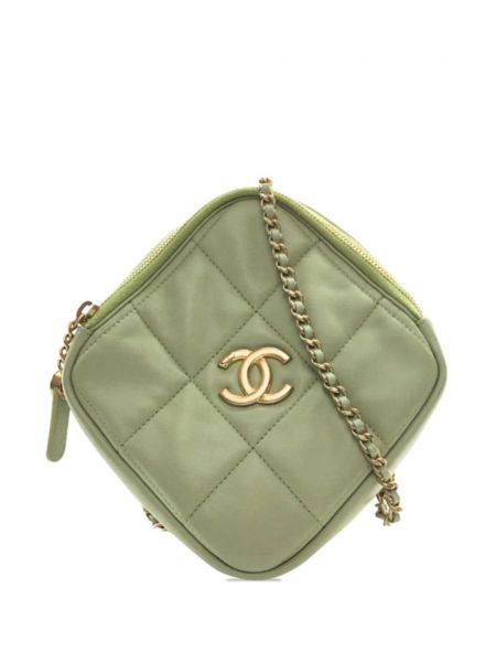 Lančane torbe Chanel Pre-owned zelena