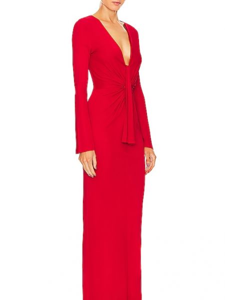 Robe longue Diane Von Furstenberg rouge