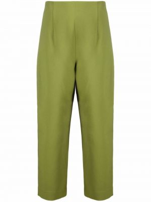 Укороченные брюки на шпильке Solace London, зеленые