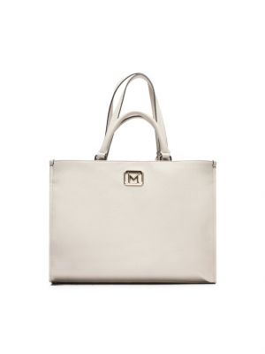 Τσάντα shopper Marella λευκό