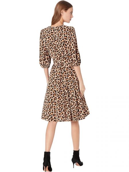Леопардовое платье Kate Spade New York