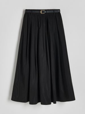 Midi sukně Reserved černé