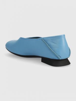 Bőr balerina cipők Camper kék