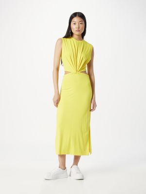 Φόρεμα Tommy Hilfiger κίτρινο