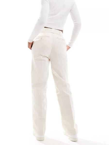 Прямые брюки Dickies белые