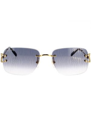 Okulary przeciwsłoneczne Cartier złote