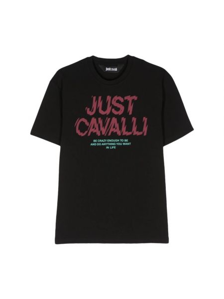 Poloshirt Just Cavalli schwarz