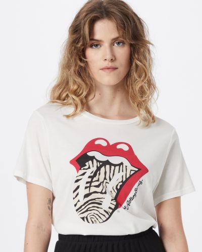 Тениска с принт зебра Catwalk Junkie