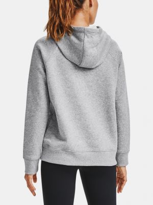 Fleece hoodie Under Armour grau